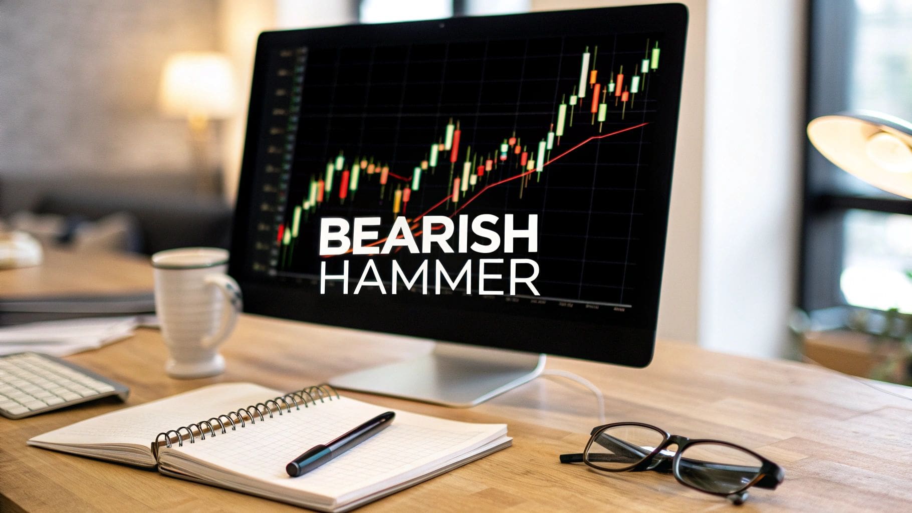 The Bearish Hammer Candlestick Pattern: A Trader’s Guide
